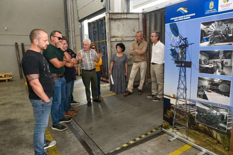 La ayuda humanitaria fue presentada este lunes (Foto TA)